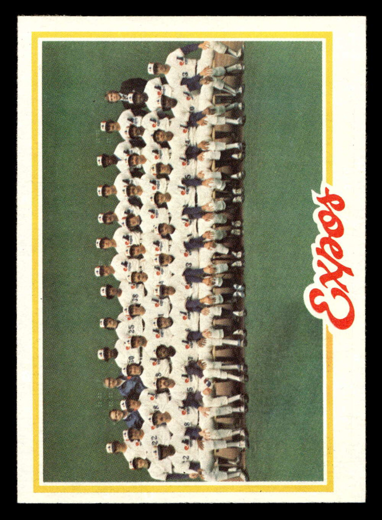 1978 Topps #244 Expos Team DP Near Mint+  ID: 519639