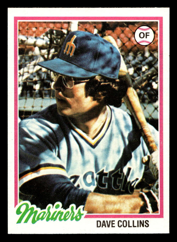 1978 Topps #254 Dave Collins Near Mint+  ID: 519676