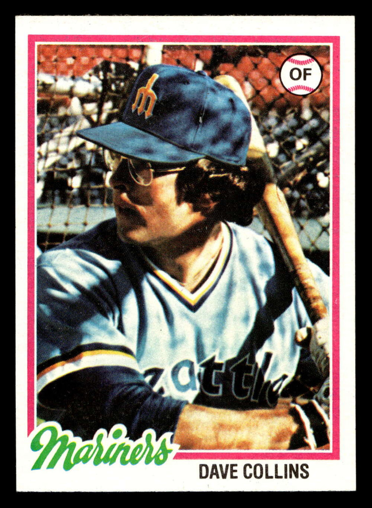 1978 Topps #254 Dave Collins Near Mint+  ID: 519677