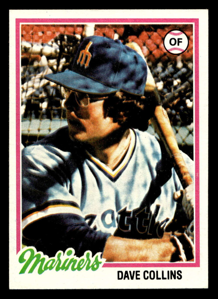 1978 Topps #254 Dave Collins Near Mint  ID: 519678
