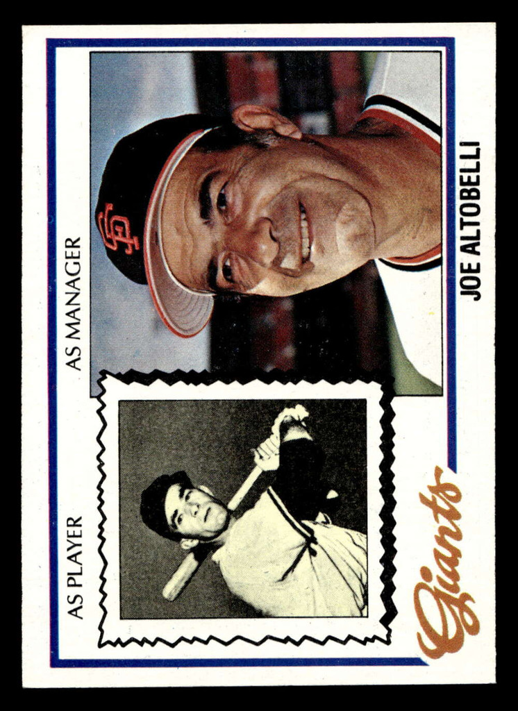 1978 Topps #256 Joe Altobelli/ Near Mint RC Rookie  ID: 519685