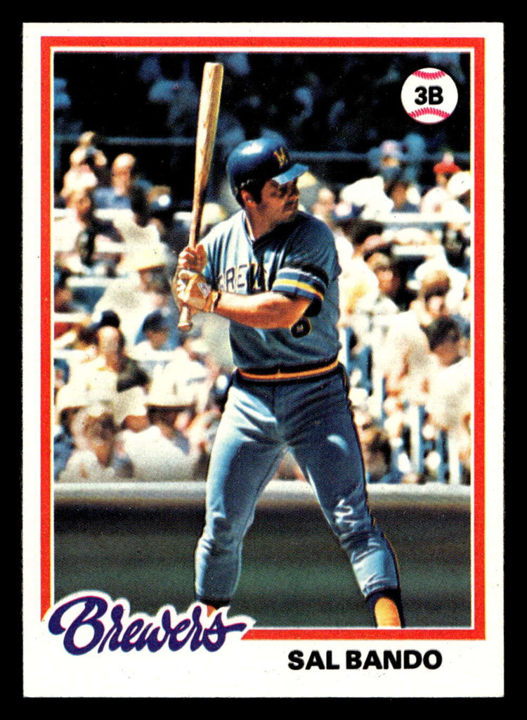 1978 Topps #265 Sal Bando DP Near Mint  ID: 519721