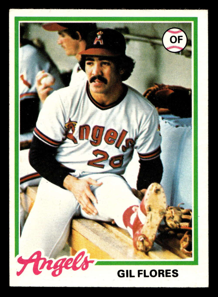 1978 Topps #268 Gil Flores Ex-Mint RC Rookie  ID: 519732