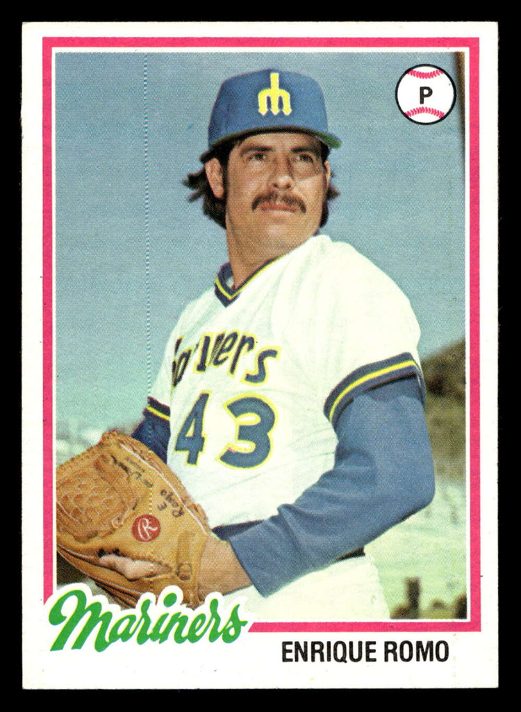 1978 Topps #278 Enrique Romo Near Mint RC Rookie  ID: 519773