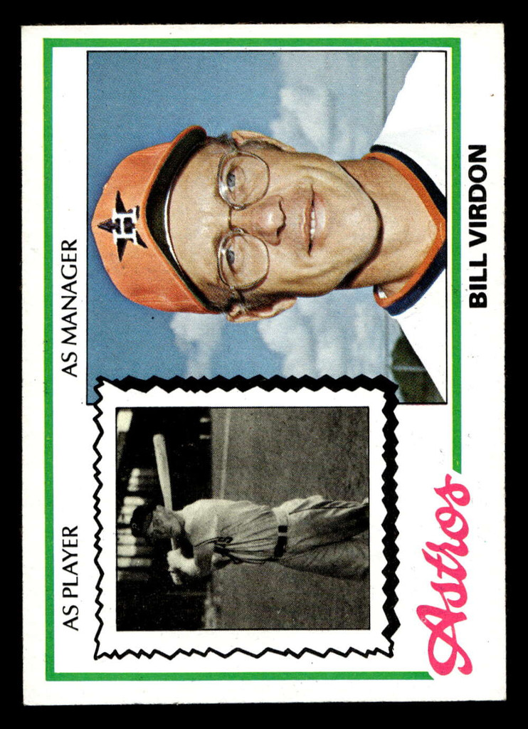 1978 Topps #279 Bill Virdon MG Ex-Mint  ID: 519777