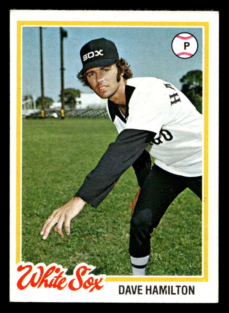 1978 Topps #288 Dave Hamilton Near Mint  ID: 519816