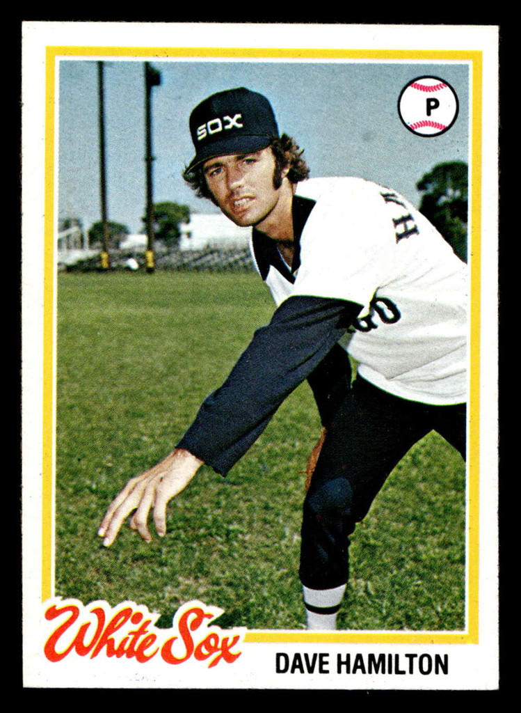 1978 Topps #288 Dave Hamilton Near Mint  ID: 519817