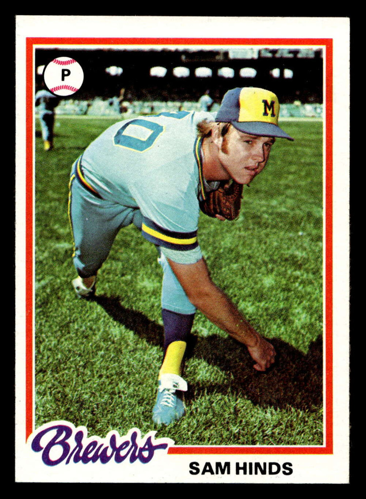1978 Topps #303 Sam Hinds Ex-Mint RC Rookie  ID: 519875
