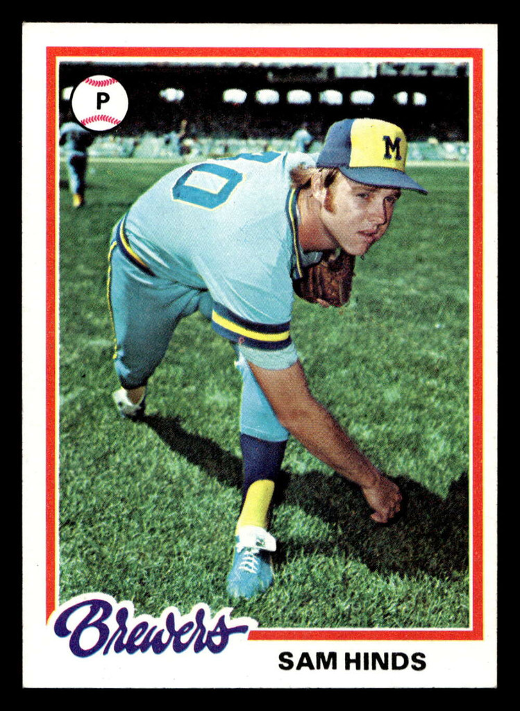 1978 Topps #303 Sam Hinds Near Mint RC Rookie  ID: 519876