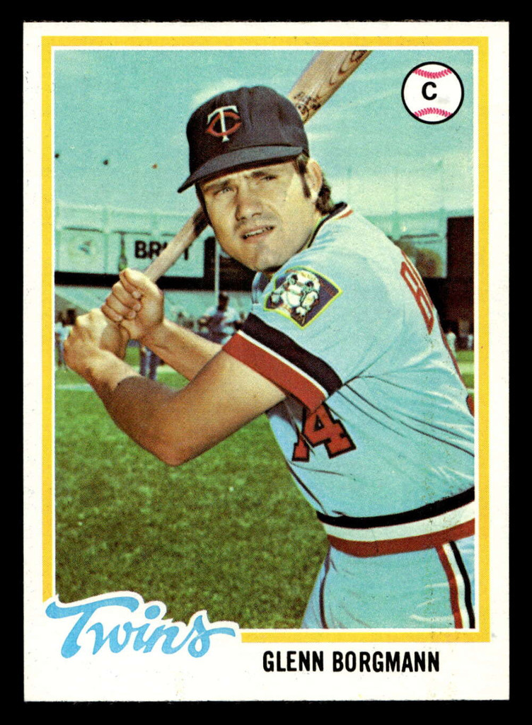 1978 Topps #307 Glenn Borgmann Near Mint+  ID: 519891