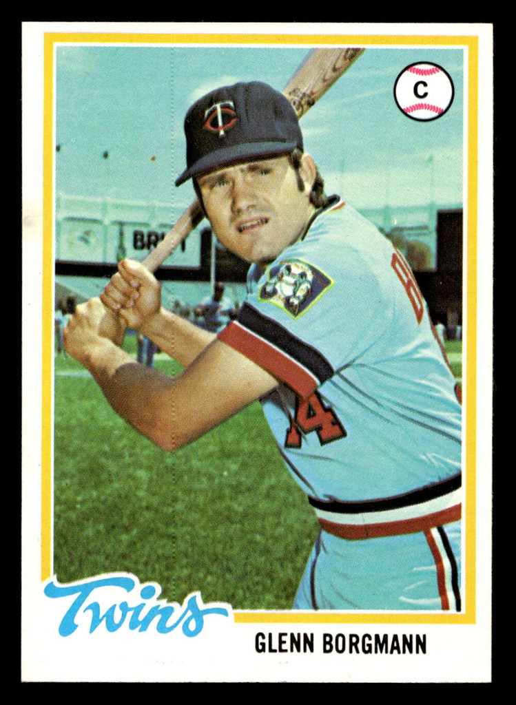 1978 Topps #307 Glenn Borgmann Near Mint+  ID: 519894