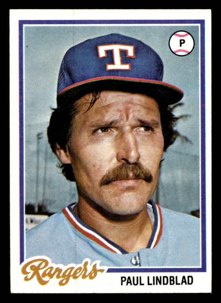 1978 Topps #314 Paul Lindblad Near Mint  ID: 519922
