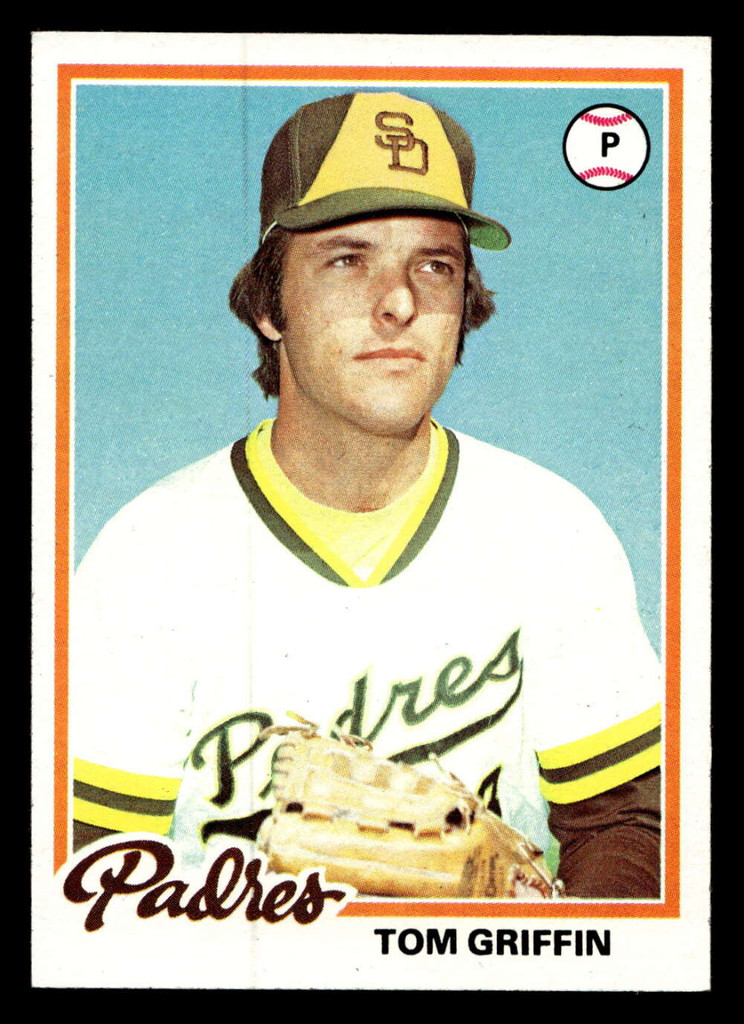 1978 Topps #318 Tom Griffin Near Mint+  ID: 519938