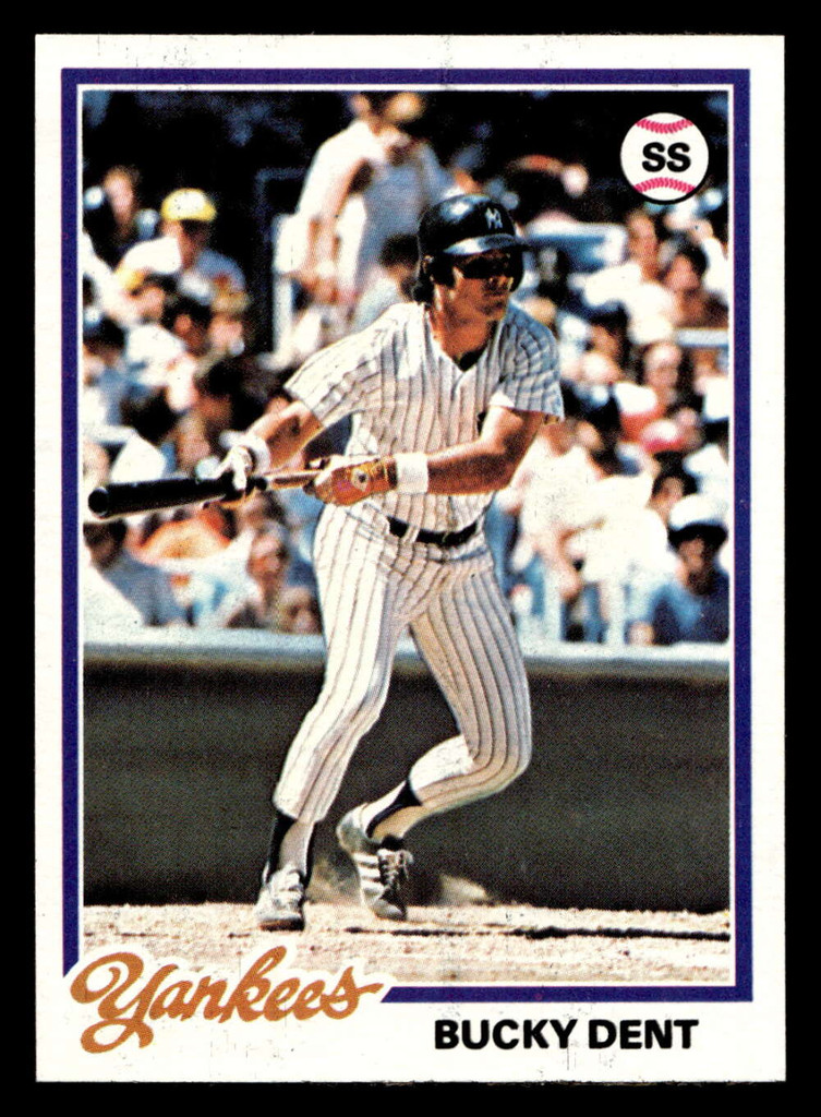 1978 Topps #335 Bucky Dent Near Mint+  ID: 520007