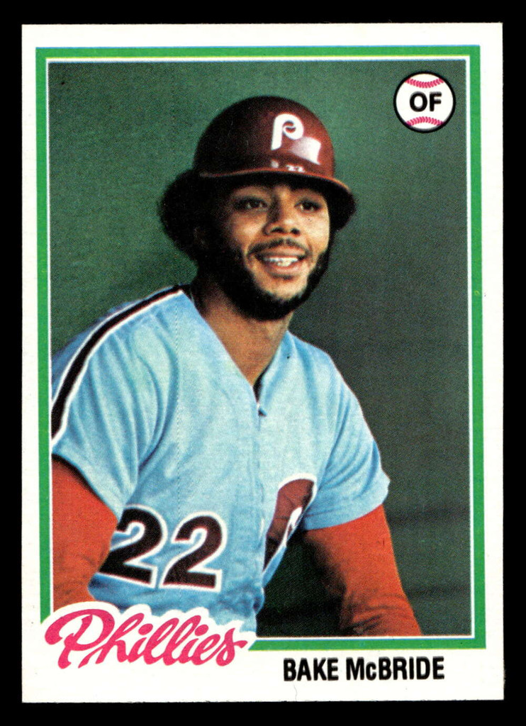 1978 Topps #340 Bake McBride Near Mint+  ID: 520026