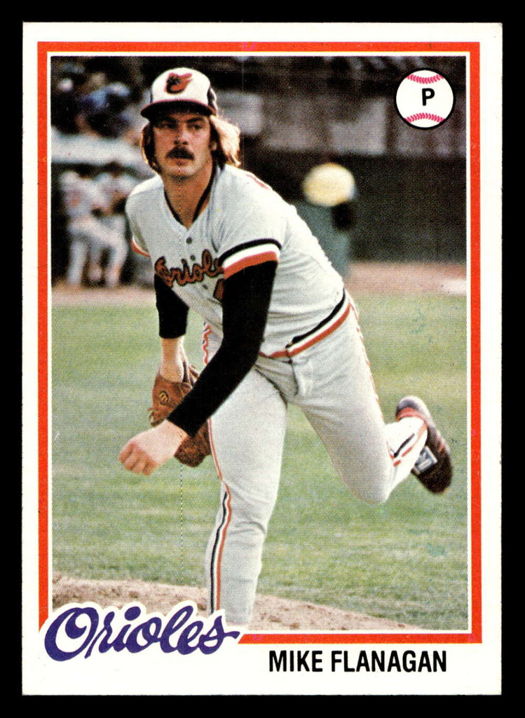 1978 Topps #341 Mike Flanagan Ex-Mint  ID: 520030
