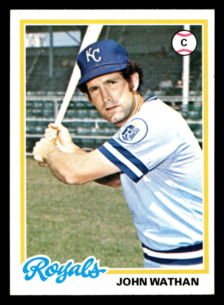 1978 Topps #343 John Wathan DP Near Mint  ID: 520037