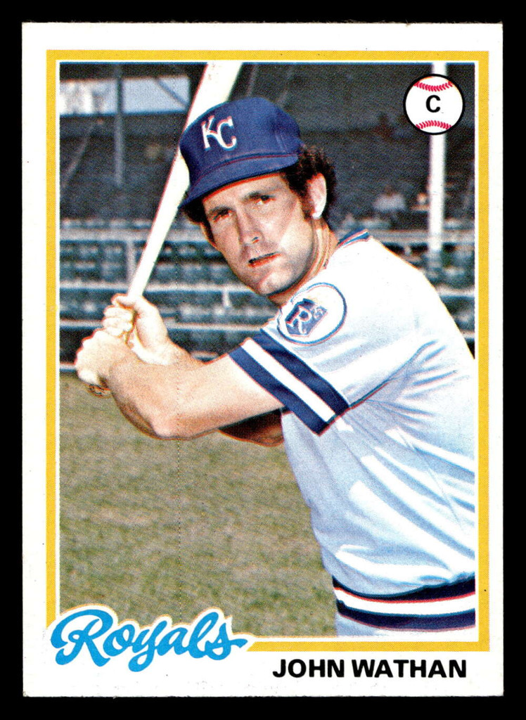 1978 Topps #343 John Wathan DP Ex-Mint 