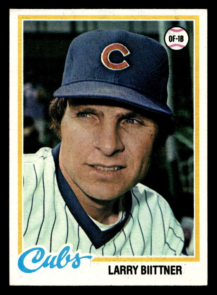1978 Topps #346 Larry Biittner Near Mint  ID: 520048