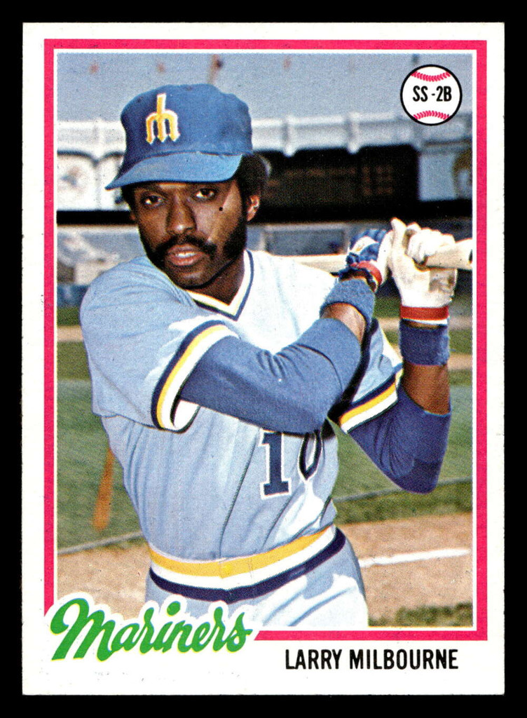 1978 Topps #366 Larry Milbourne DP Near Mint+  ID: 520131