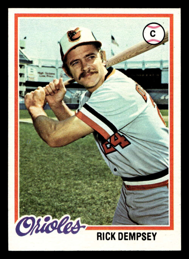 1978 Topps #367 Rick Dempsey Near Mint+  ID: 520133
