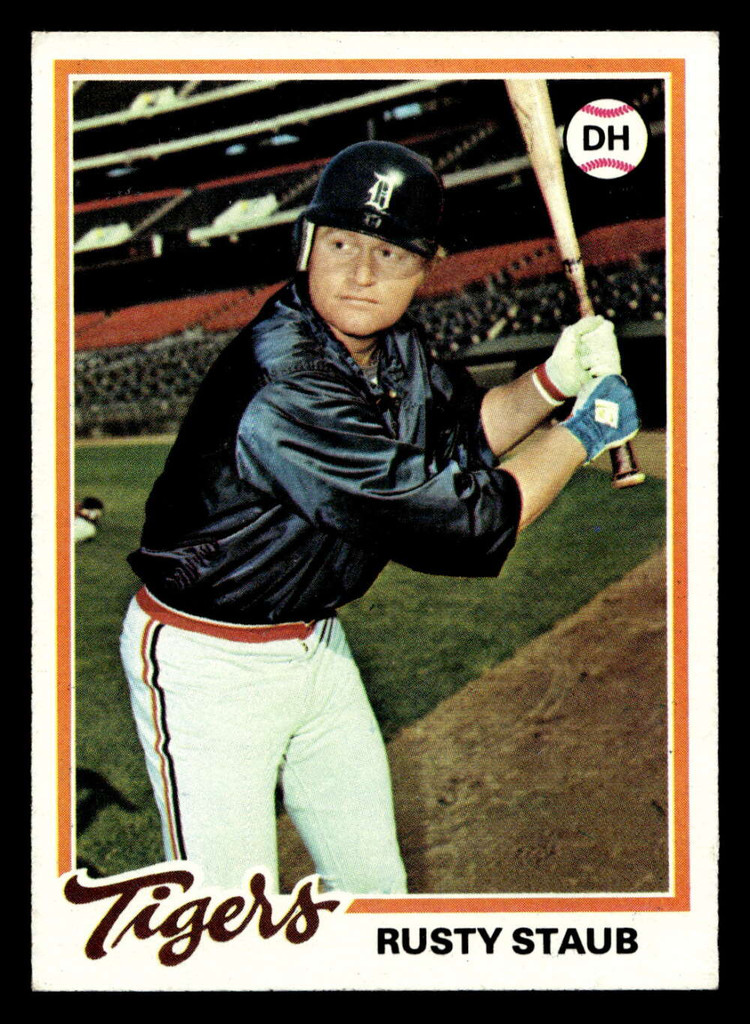 1978 Topps #370 Rusty Staub Ex-Mint  ID: 520146