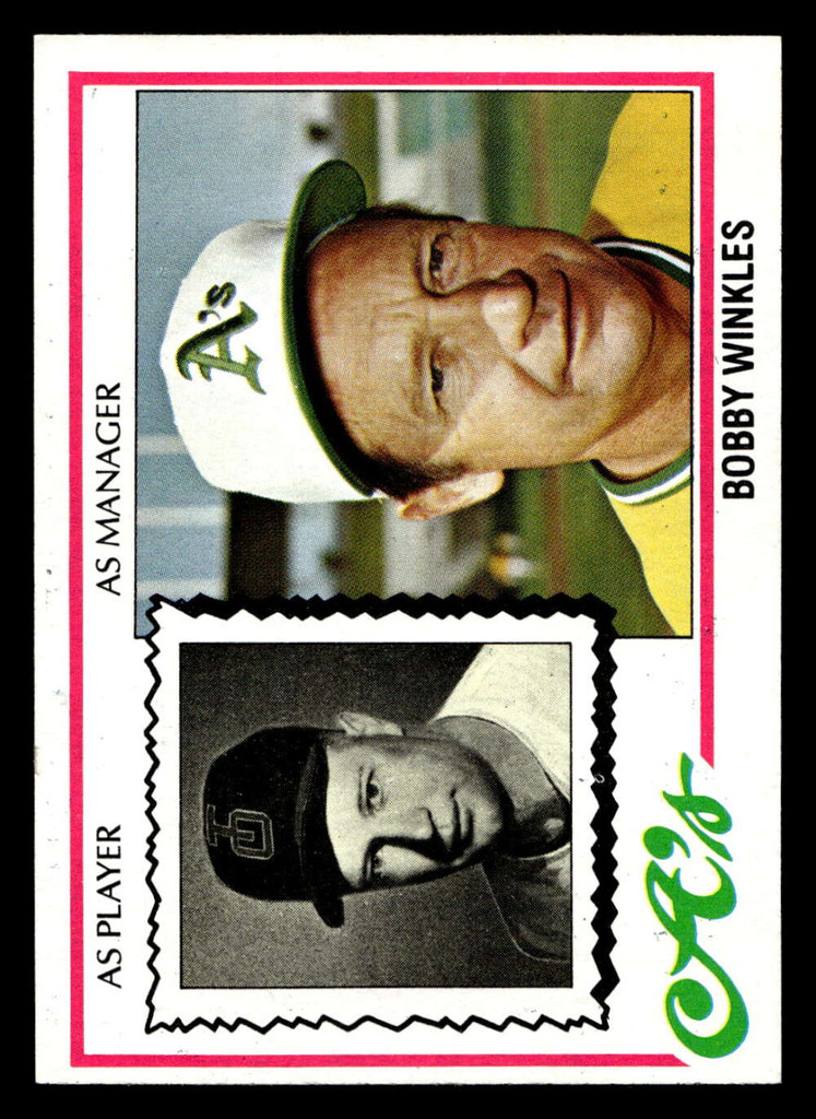 1978 Topps #378 Bobby Winkles MG Near Mint  ID: 520179
