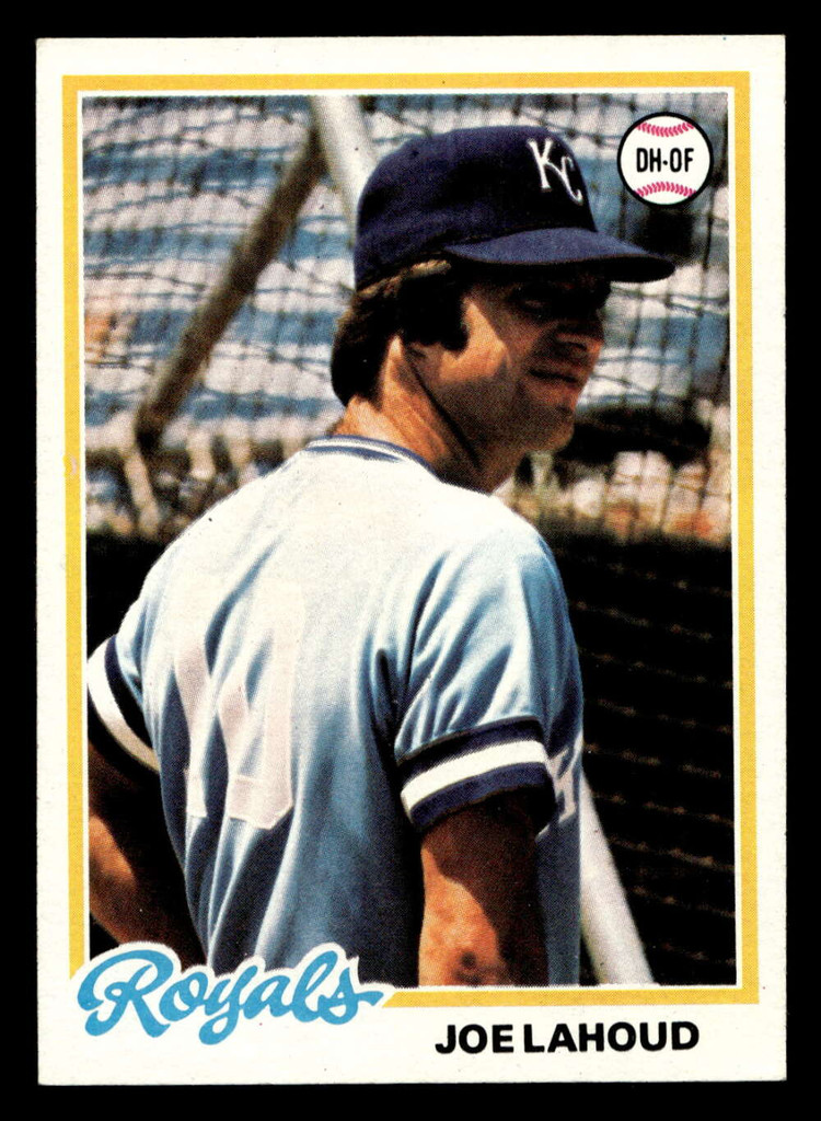 1978 Topps #382 Joe Lahoud Near Mint+  ID: 520194