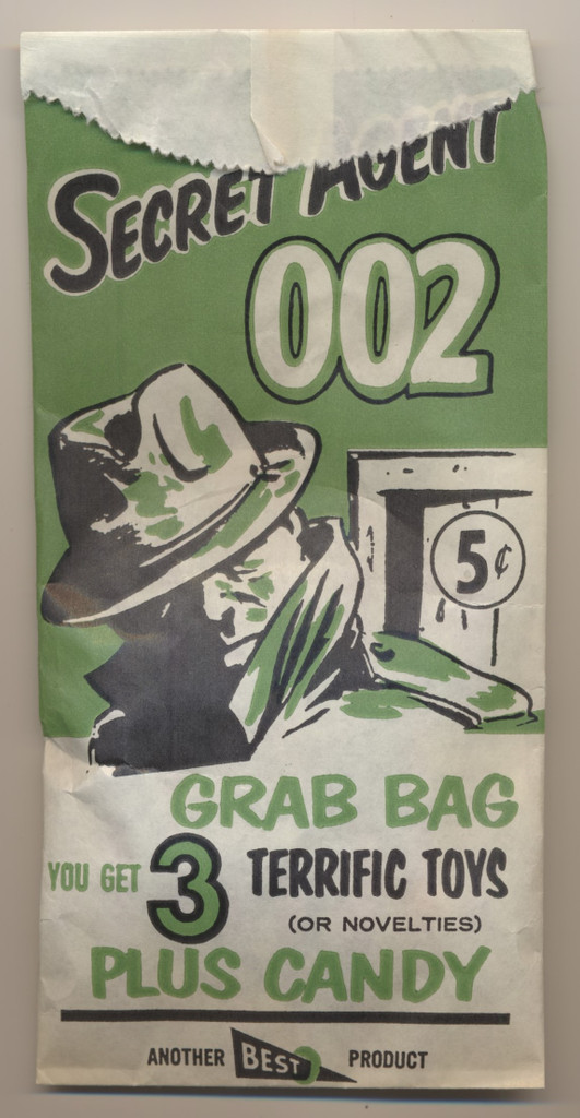 circ 1960's Secret Agent 002 5-cnet Grab Bag  #*sku37197w