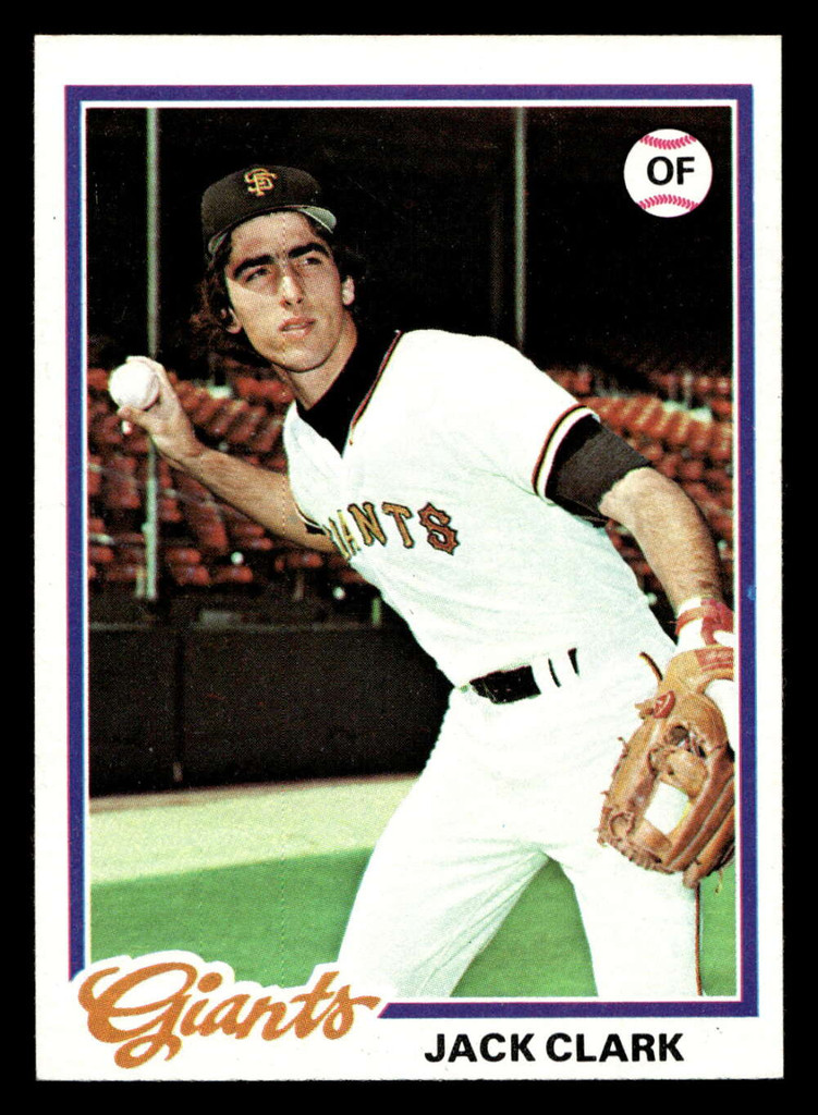 1978 Topps #384 Jack Clark Near Mint+  ID: 520204
