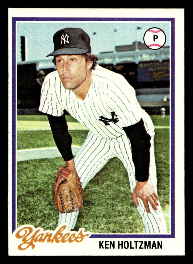 1978 Topps #387 Ken Holtzman Near Mint  ID: 520216