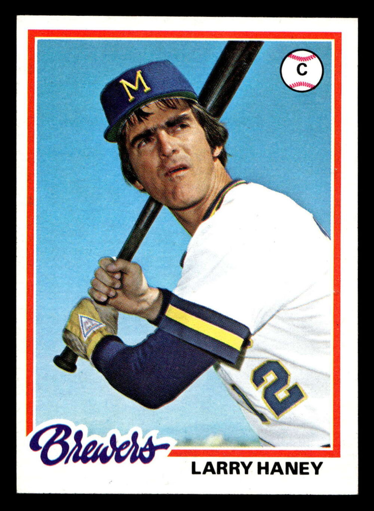 1978 Topps #391 Larry Haney Near Mint+  ID: 520232