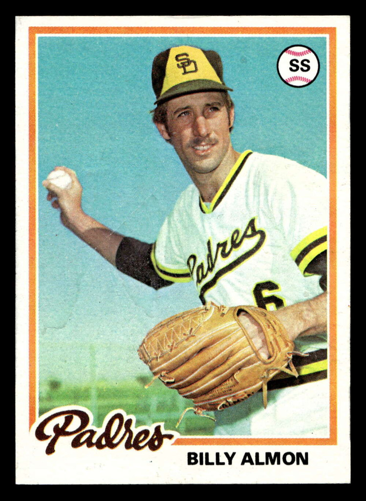 1978 Topps #392 Bill Almon Near Mint  ID: 520235