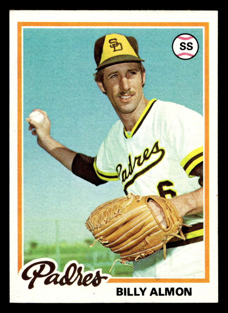1978 Topps #392 Bill Almon Near Mint+  ID: 520236