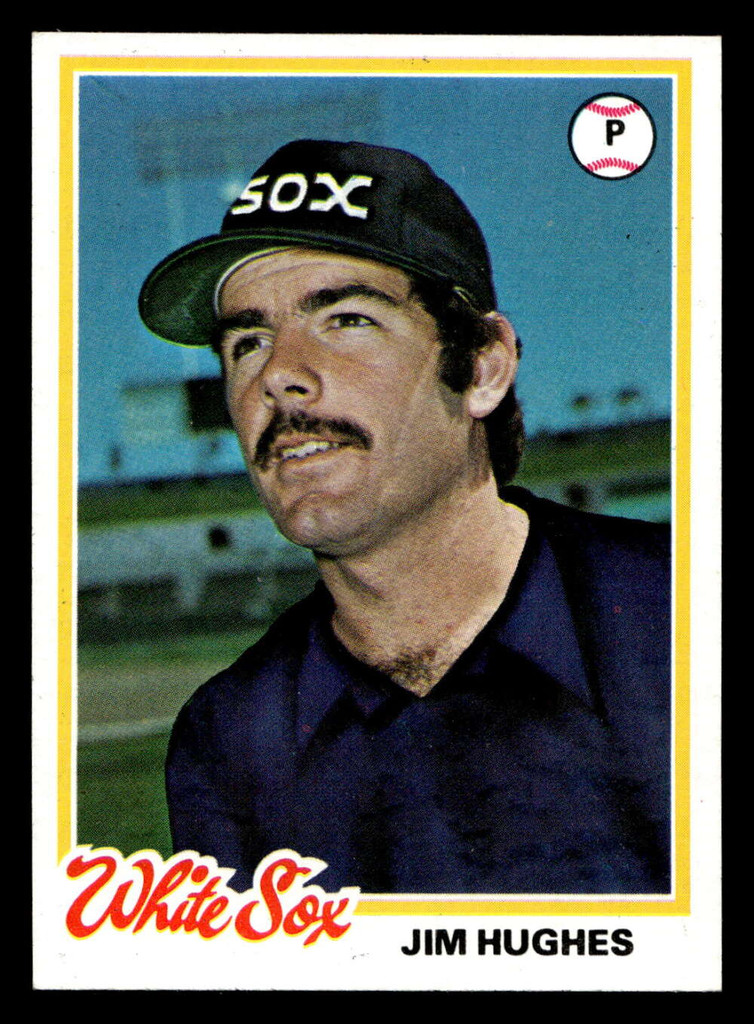 1978 Topps #395 Jim Hughes Near Mint  ID: 520246