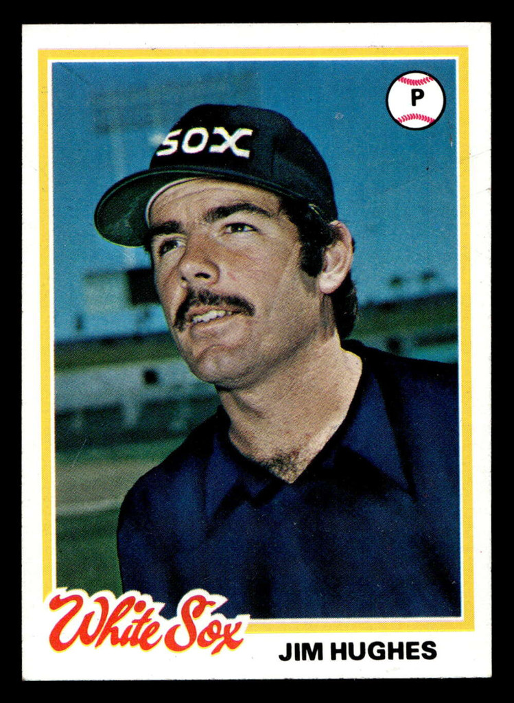 1978 Topps #395 Jim Hughes Very Good 