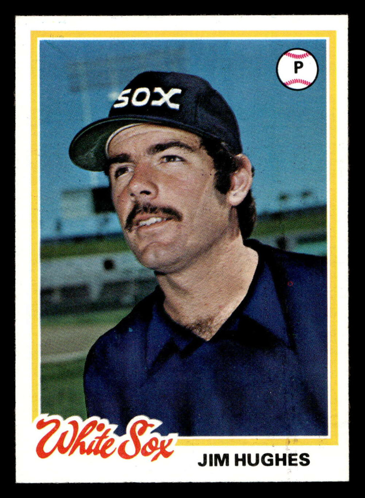 1978 Topps #395 Jim Hughes Near Mint+  ID: 520249