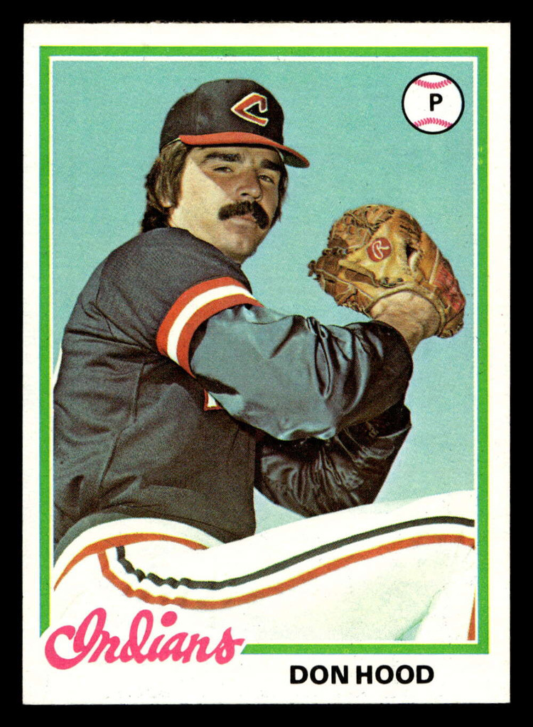 1978 Topps #398 Don Hood Near Mint+ 
