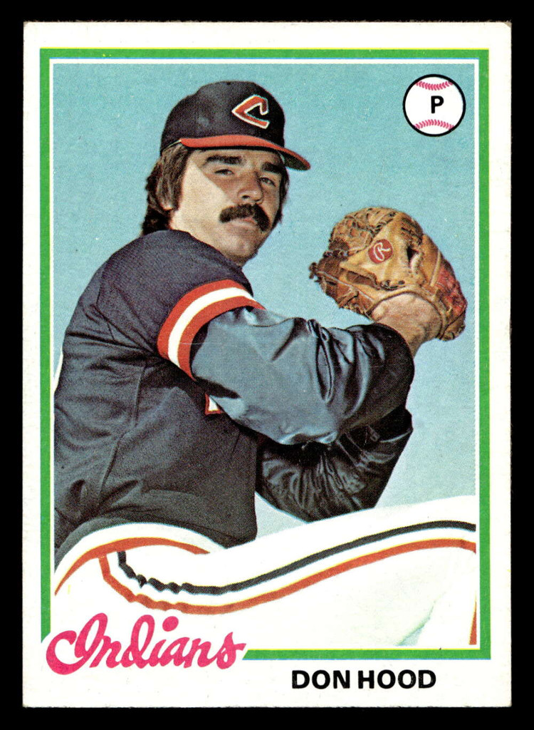 1978 Topps #398 Don Hood Very Good 