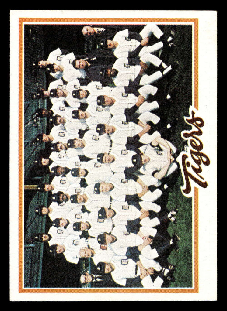 1978 Topps #404 Tigers Team Near Mint  ID: 520282