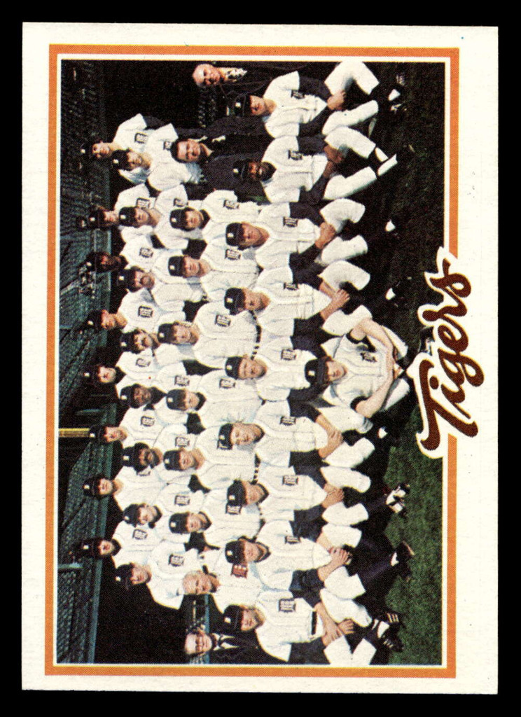 1978 Topps #404 Tigers Team Near Mint  ID: 520283