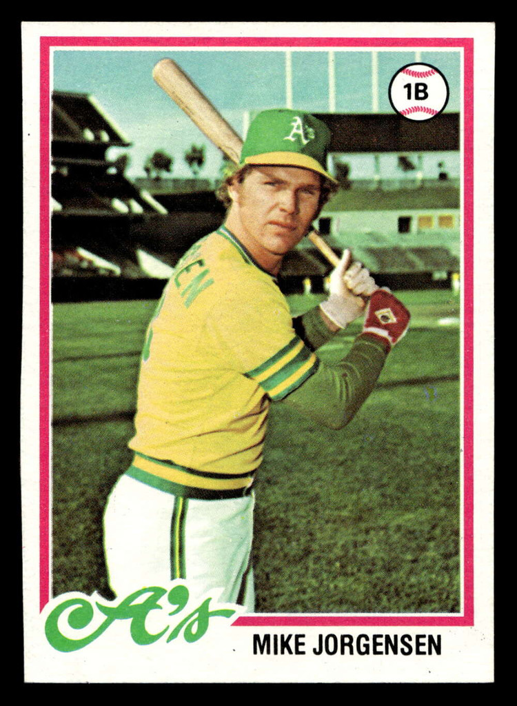 1978 Topps #406 Mike Jorgensen Near Mint+  ID: 520291