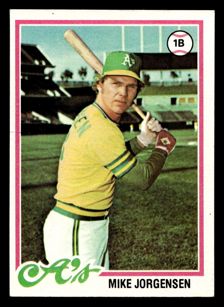 1978 Topps #406 Mike Jorgensen Near Mint  ID: 520294