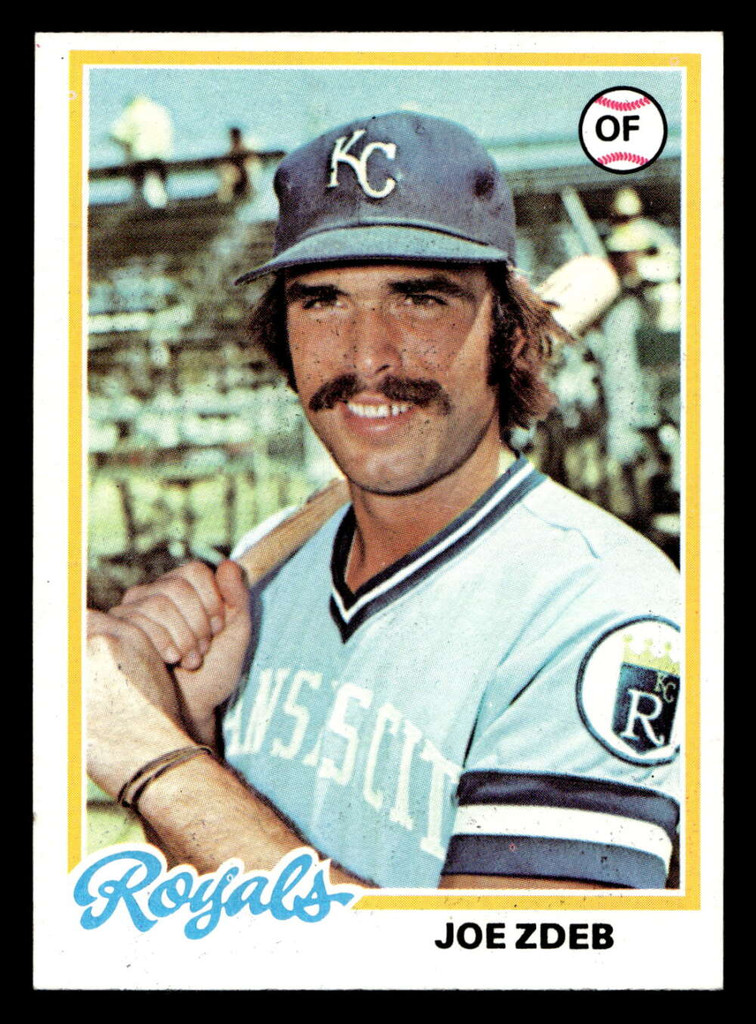 1978 Topps #408 Joe Zdeb Near Mint RC Rookie  ID: 520302