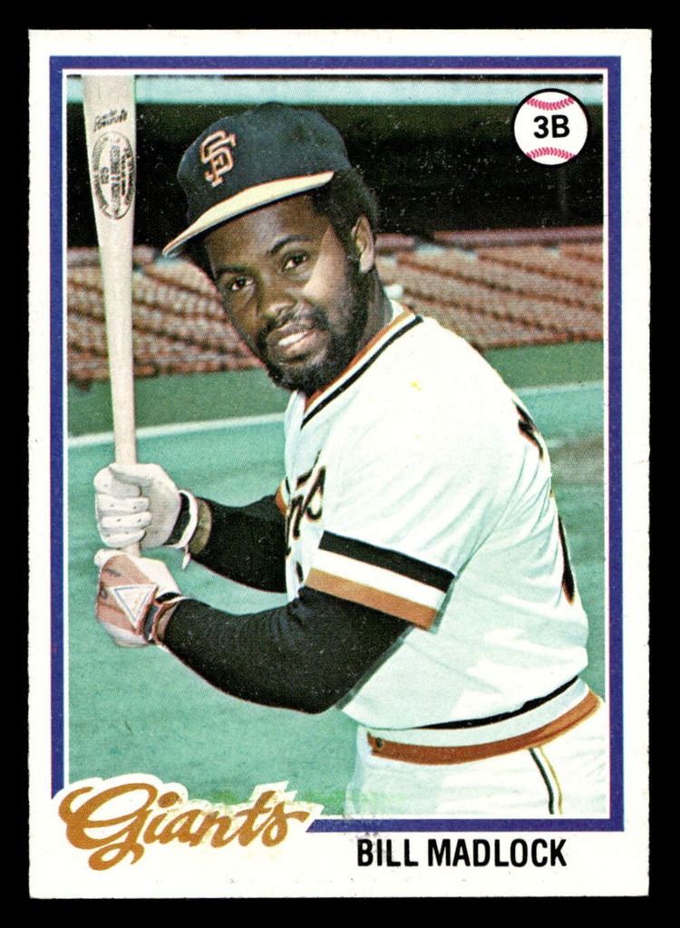 1978 Topps #410 Bill Madlock Near Mint  ID: 520307