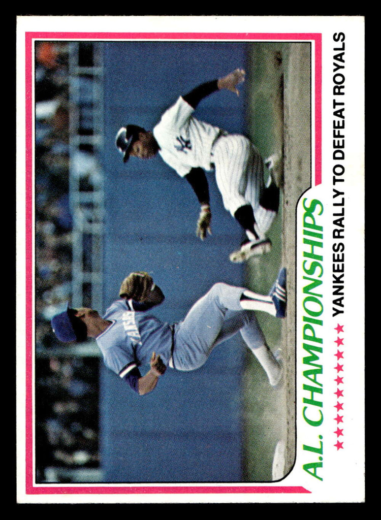 1978 Topps #411 A.L. Championships Near Mint+  ID: 520312