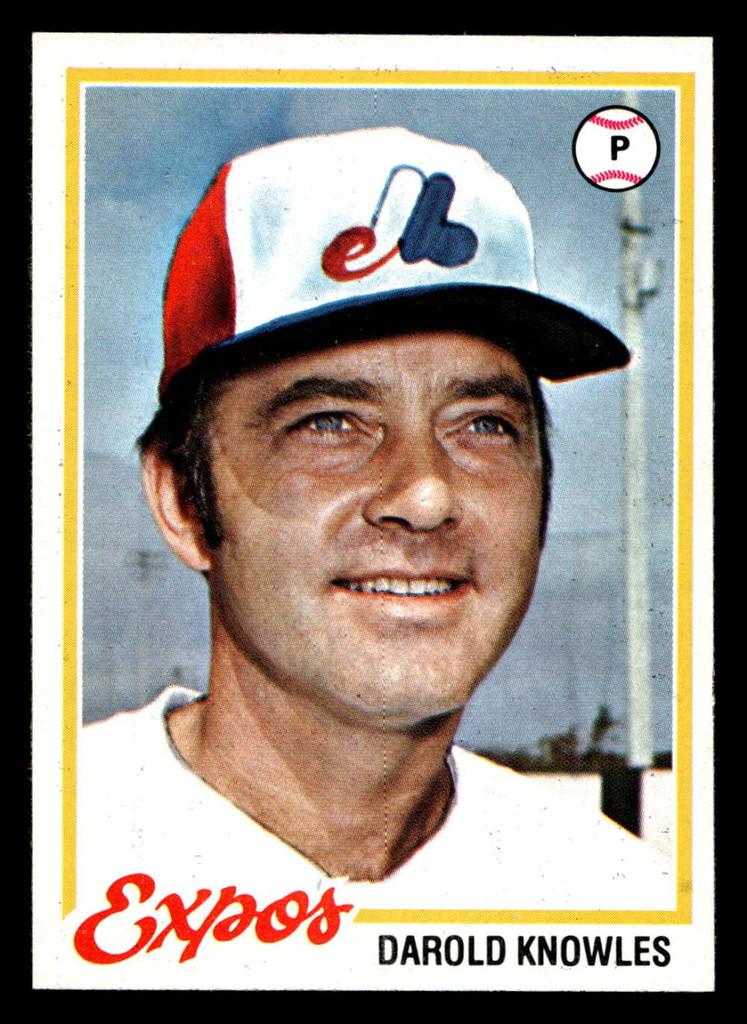 1978 Topps #414 Darold Knowles DP Near Mint  ID: 520324