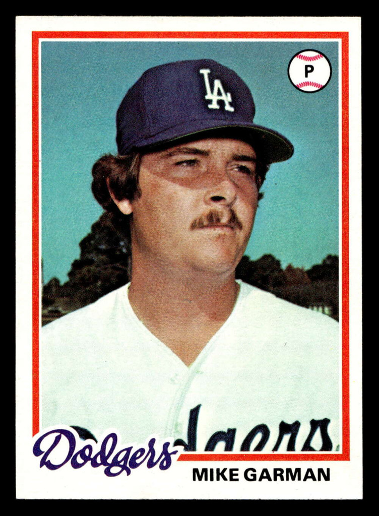 1978 Topps #417 Mike Garman DP Near Mint+  ID: 520336