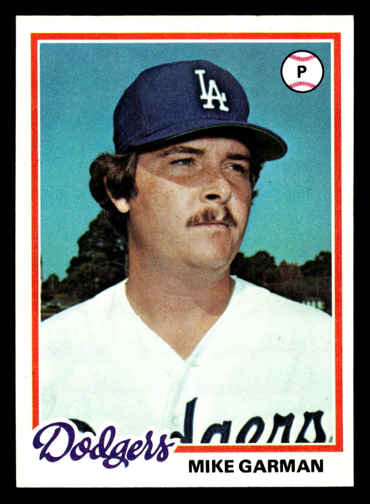 1978 Topps #417 Mike Garman DP Near Mint 