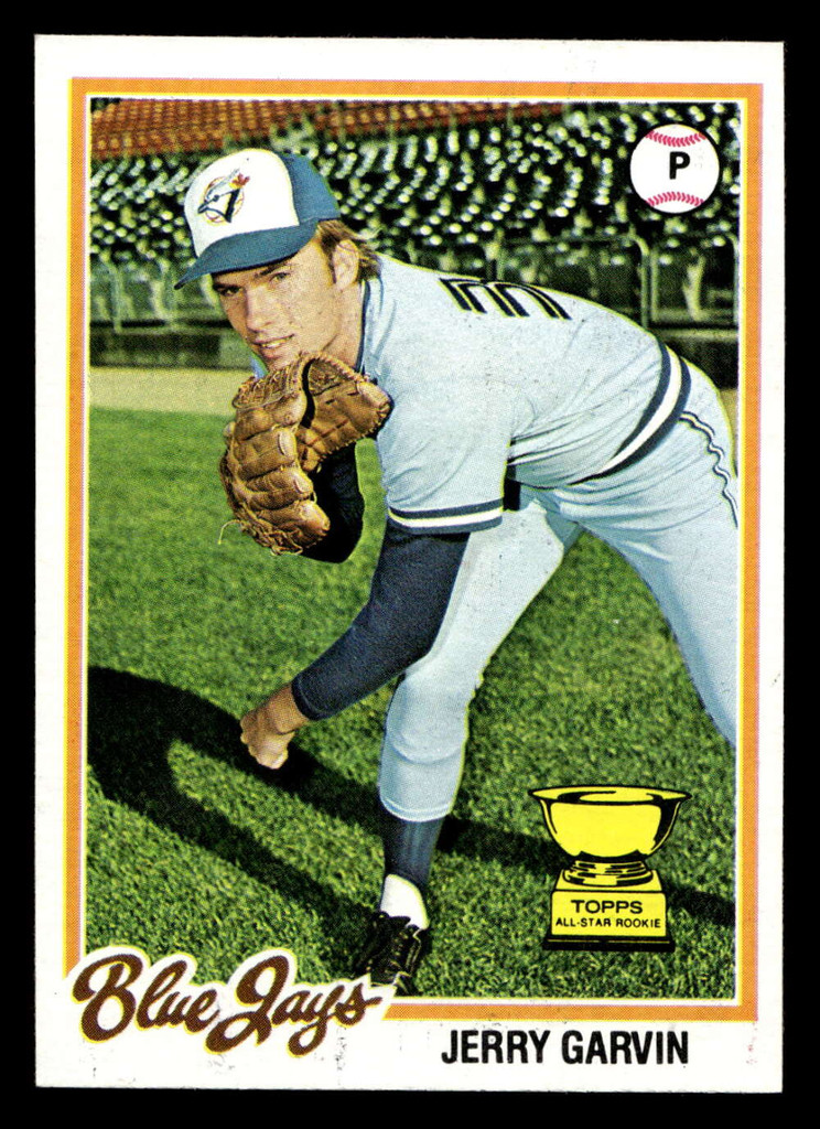 1978 Topps #419 Jerry Garvin Near Mint RC Rookie  ID: 520346